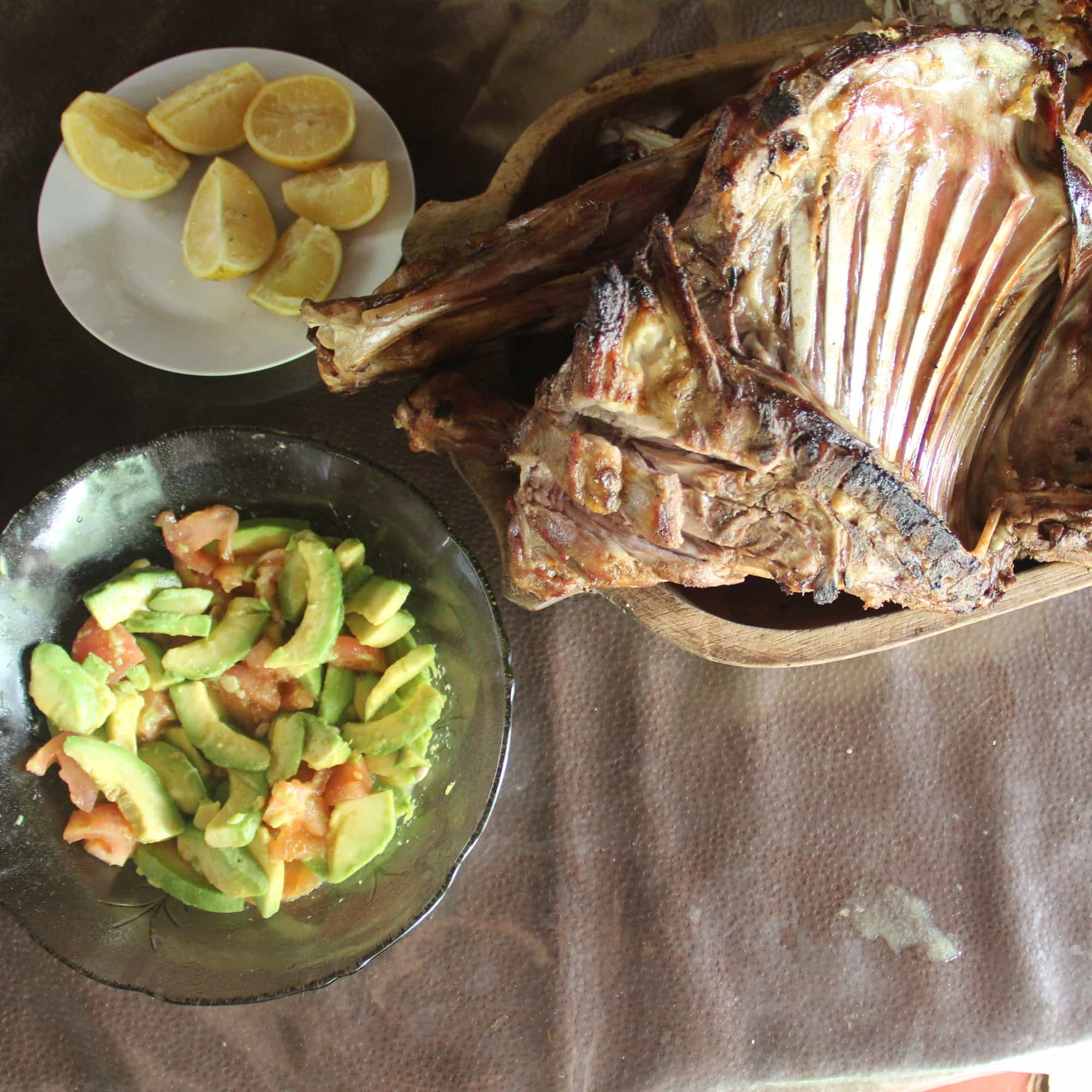 foto de un plato vegetariano, el kivevé